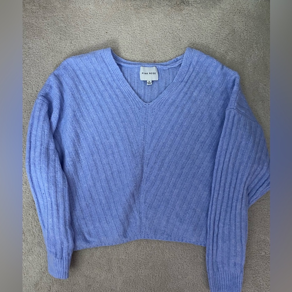 Pink Rose Sweater